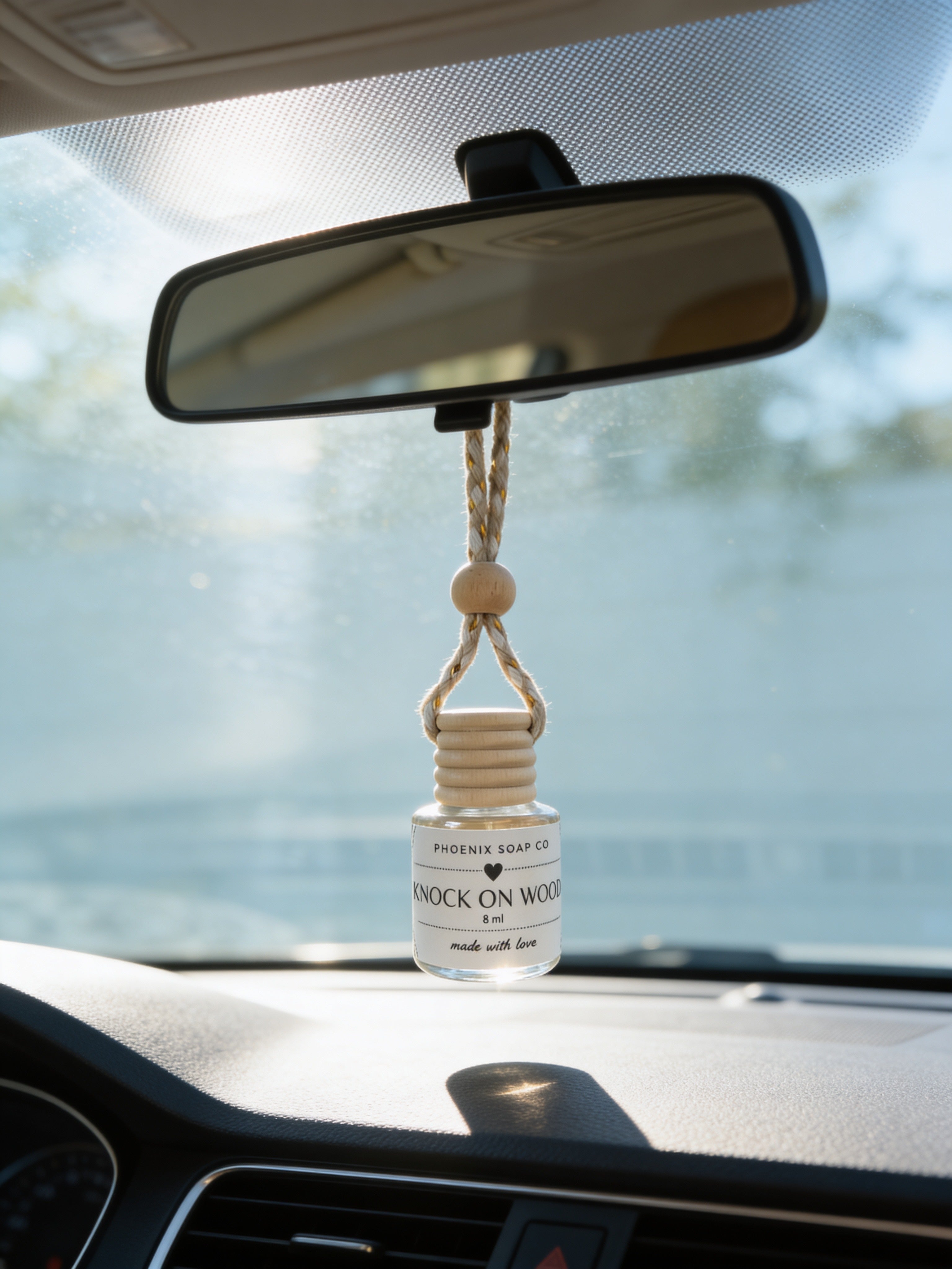Knock On Wood Car Reed Diffuser